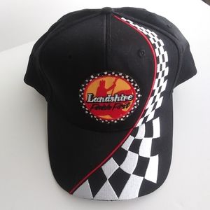 Landshire Racing Black Adjustable Cap